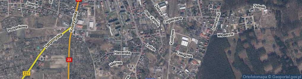 Zdjęcie satelitarne Głowackiego Bartosza Wojciecha ul.