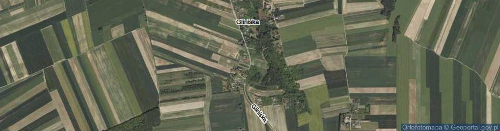 Zdjęcie satelitarne Gliniska ul.