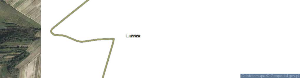 Zdjęcie satelitarne Gliniska ul.