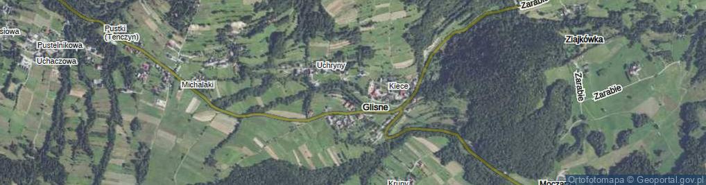 Zdjęcie satelitarne Glisne ul.