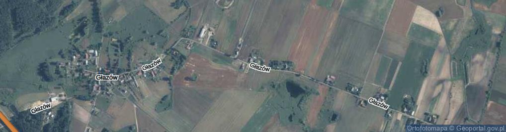 Zdjęcie satelitarne Głazów ul.