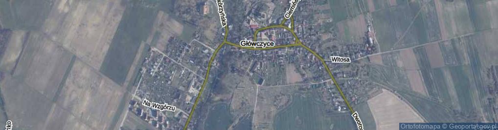 Zdjęcie satelitarne Główczyce ul.