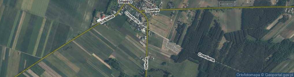 Zdjęcie satelitarne Główna ul.