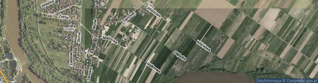 Zdjęcie satelitarne Głęboka ul.