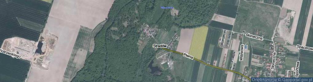 Zdjęcie satelitarne Gliniana ul.