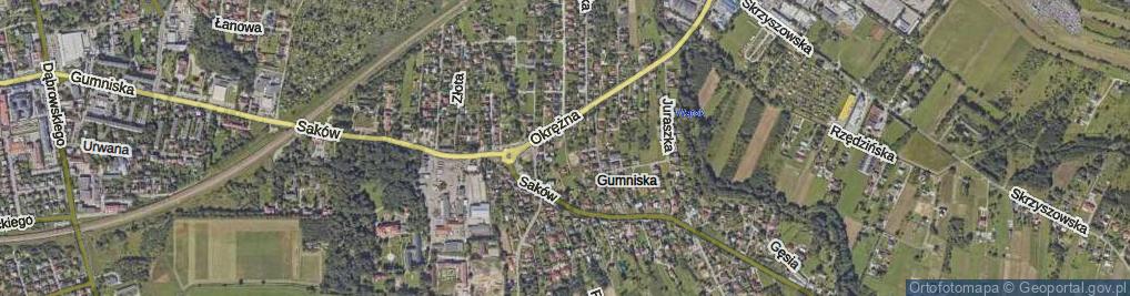 Zdjęcie satelitarne Gładysza Antoniego ul.