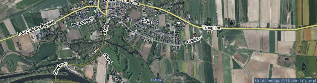 Zdjęcie satelitarne Gliwicka ul.