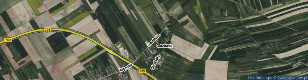 Zdjęcie satelitarne Głazówka ul.