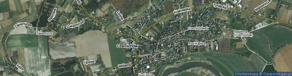 Zdjęcie satelitarne Gminna ul.