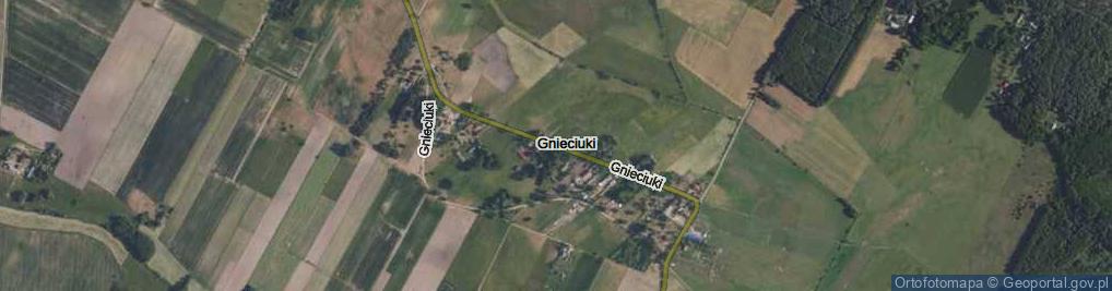 Zdjęcie satelitarne Gnieciuki ul.