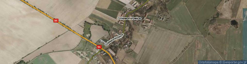 Zdjęcie satelitarne Gniewomirowice ul.
