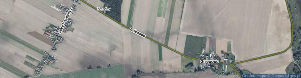 Zdjęcie satelitarne Gniewowo ul.