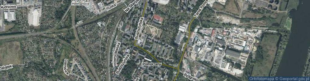 Zdjęcie satelitarne Gnieźnieńska ul.