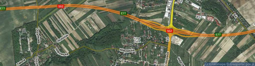 Zdjęcie satelitarne Górzysta ul.