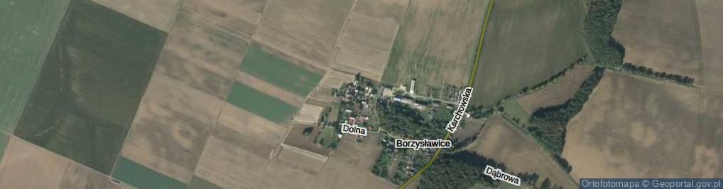 Zdjęcie satelitarne Górna ul.