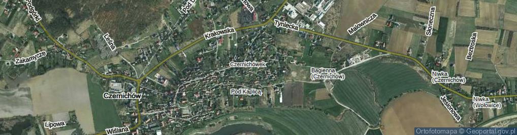 Zdjęcie satelitarne Gościniec ul.