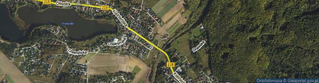 Zdjęcie satelitarne Gowidlińska ul.