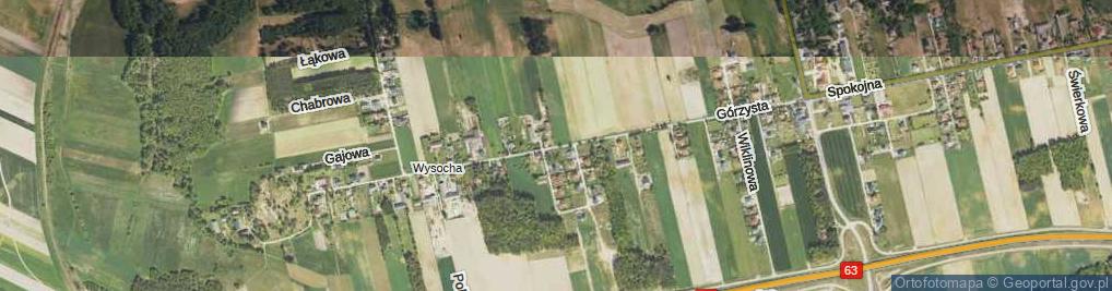 Zdjęcie satelitarne Górzysta ul.