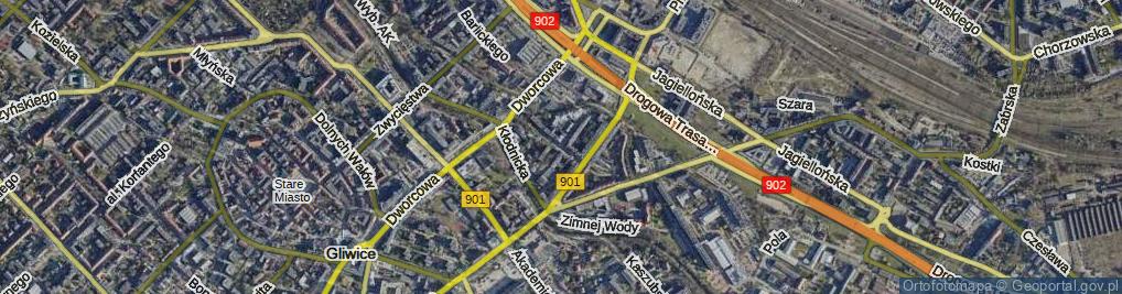 Zdjęcie satelitarne Gorzołki Wiktora ul.