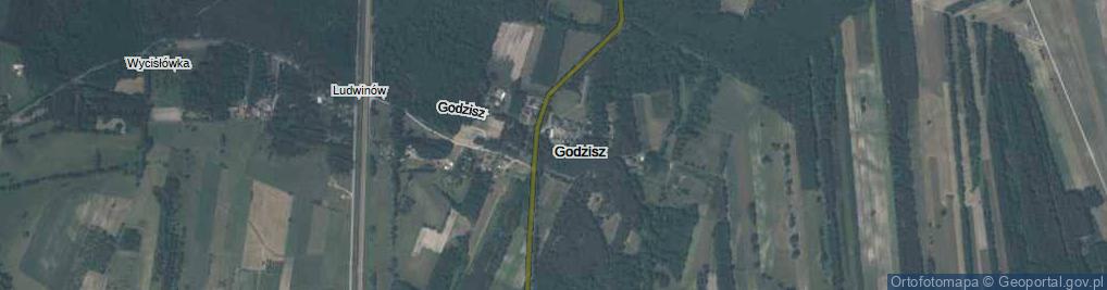 Zdjęcie satelitarne Godzisz ul.