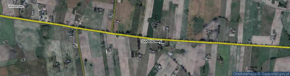 Zdjęcie satelitarne Godziszewy ul.
