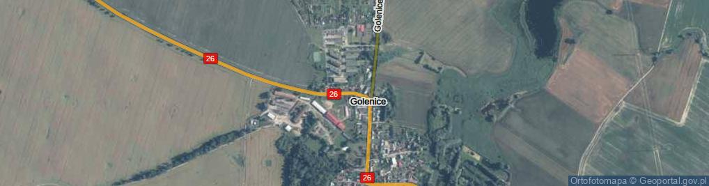 Zdjęcie satelitarne Golenice ul.