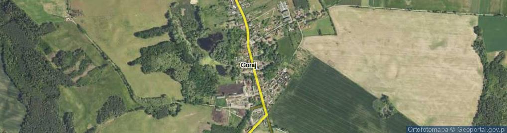 Zdjęcie satelitarne Goraj ul.