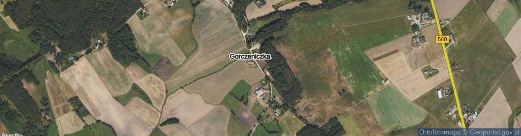 Zdjęcie satelitarne Gorczeniczka ul.