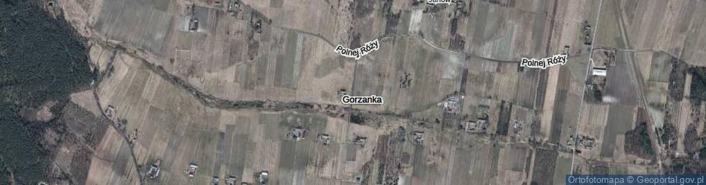 Zdjęcie satelitarne Gorzanka ul.