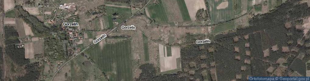 Zdjęcie satelitarne Gorzelin ul.