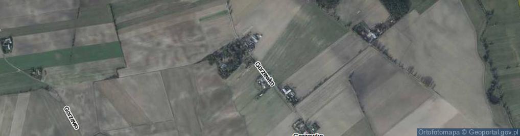 Zdjęcie satelitarne Gorzewko ul.