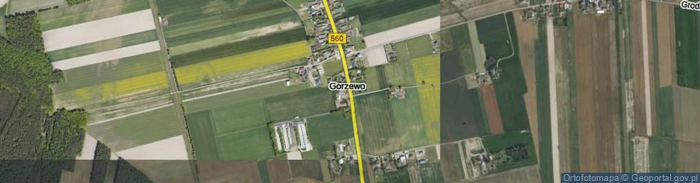 Zdjęcie satelitarne Gorzewo ul.