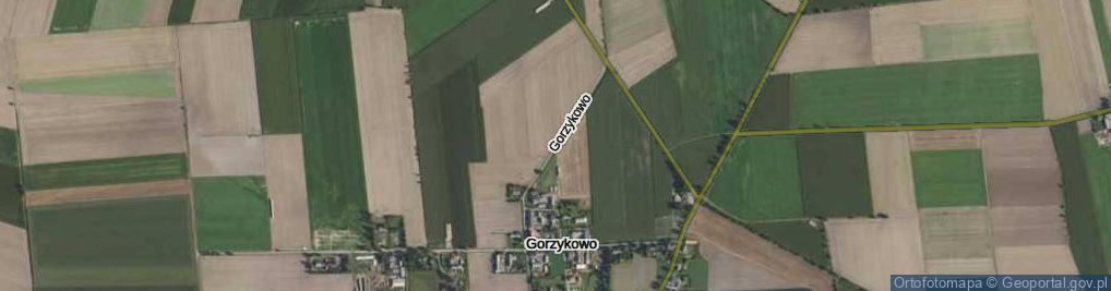 Zdjęcie satelitarne Gorzykowo ul.