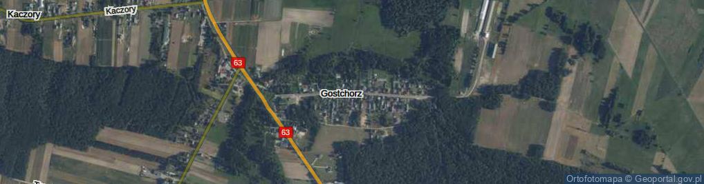 Zdjęcie satelitarne Gostchorz ul.
