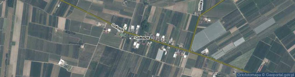 Zdjęcie satelitarne Gołosze ul.