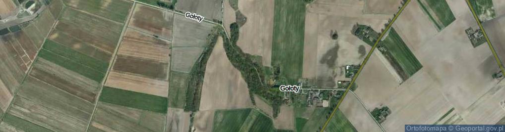 Zdjęcie satelitarne Gołoty ul.