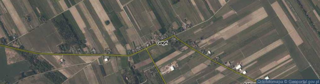 Zdjęcie satelitarne Gołyń ul.