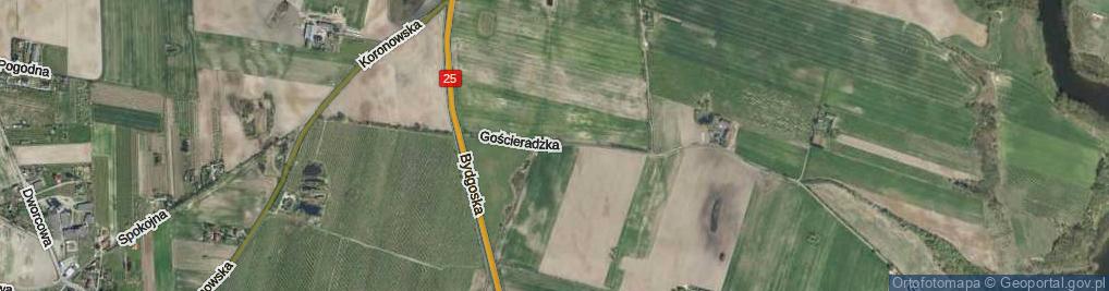 Zdjęcie satelitarne Gościeradzka ul.