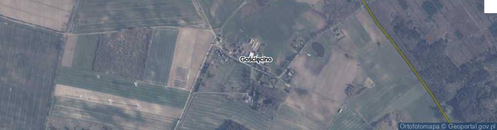 Zdjęcie satelitarne Gościęcino ul.
