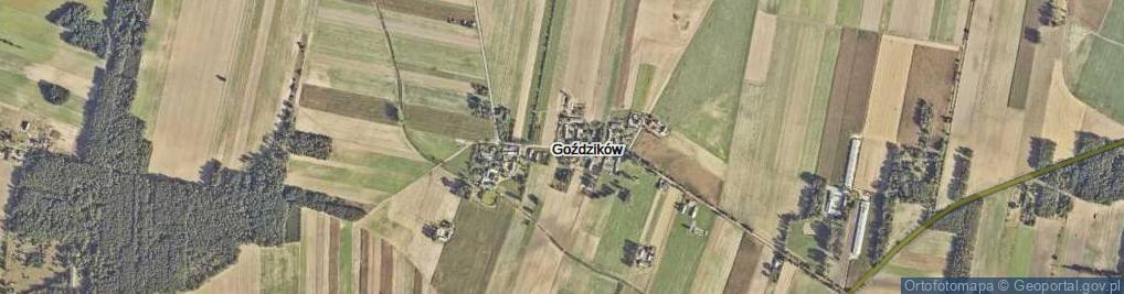 Zdjęcie satelitarne Goździków ul.
