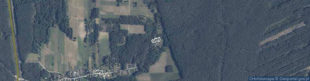 Zdjęcie satelitarne Góry ul.