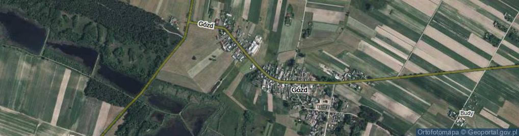 Zdjęcie satelitarne Gózd ul.