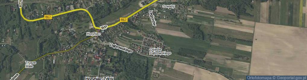 Zdjęcie satelitarne Godebskiego Cypriana ul.