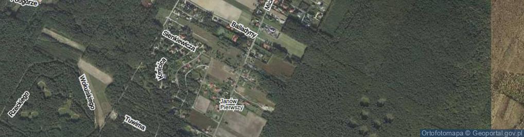 Zdjęcie satelitarne Goplany ul.