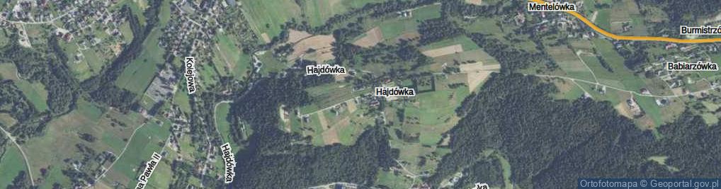 Zdjęcie satelitarne Górska ul.