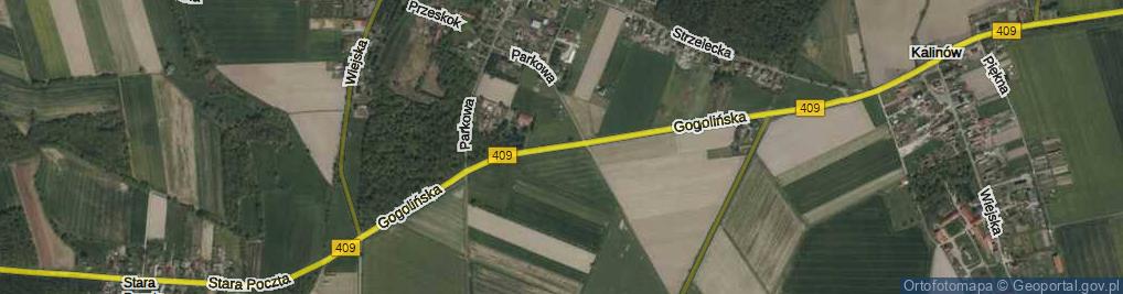 Zdjęcie satelitarne Gogolińska ul.