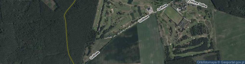 Zdjęcie satelitarne Golfowa ul.