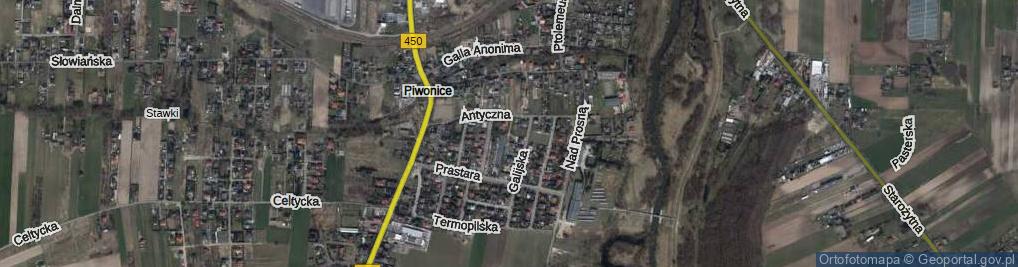 Zdjęcie satelitarne Gotów ul.