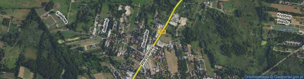 Zdjęcie satelitarne Gościnna ul.