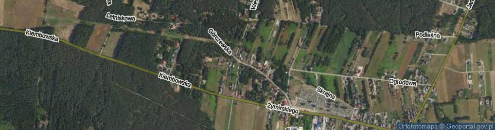 Zdjęcie satelitarne Górczewska ul.